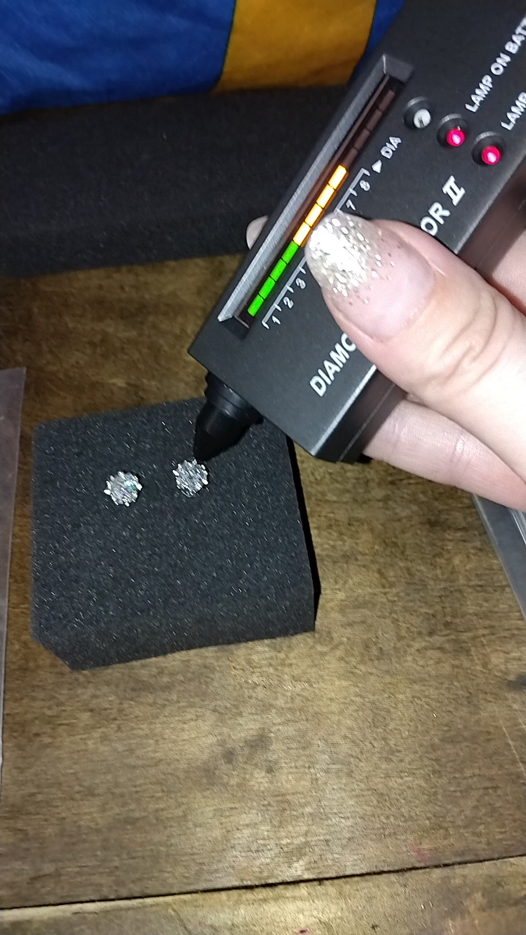 2ct Moissanite Stud Earrings