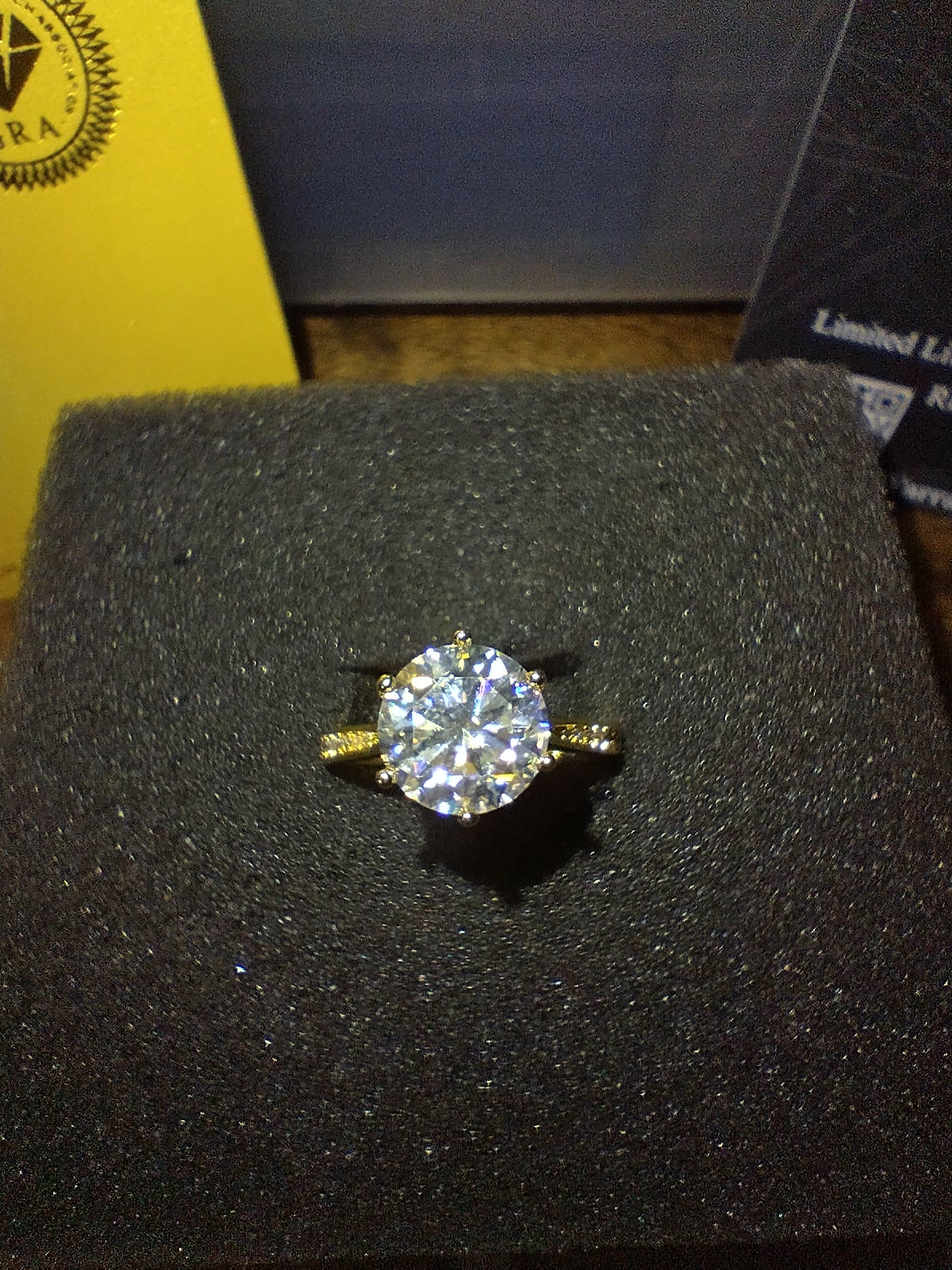 Breathtaking 3ct Moissanite Women's Ring 6