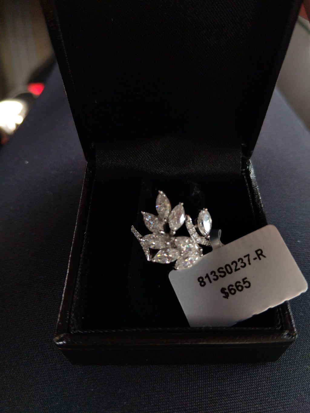 Moissanite woman's Ring 2.63ct Size 7