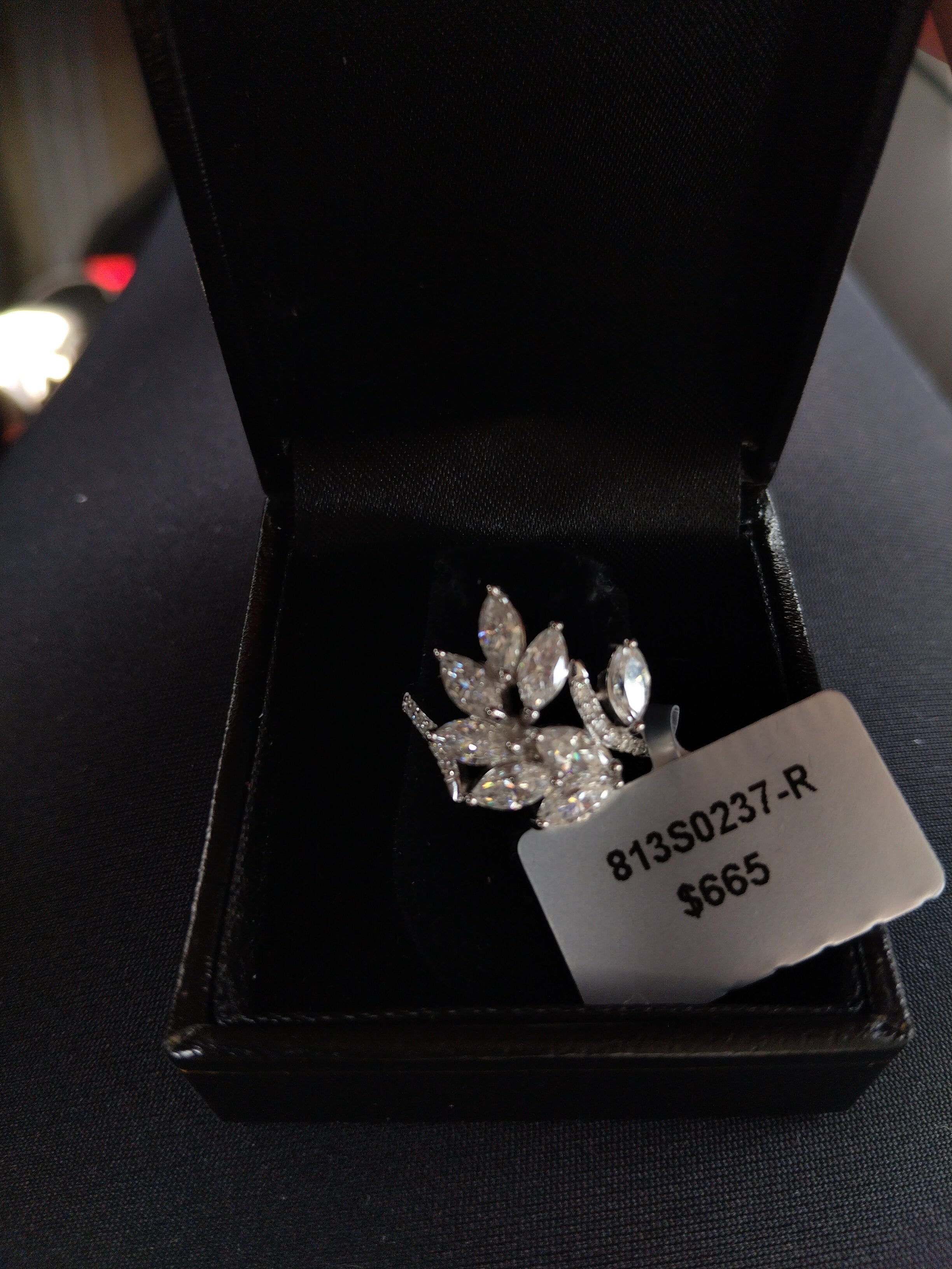 Moissanite woman's Ring 2.63ct Size 7